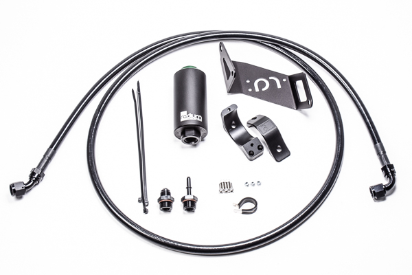 Radium Engineering — Radium Engineering BMW E9x Fuel Hanger Feed w. Stainless Filter - view 3